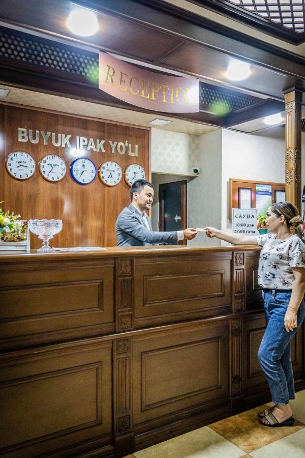 Buyuk Ipak Yo'Li Hotel Наманган Экстерьер фото
